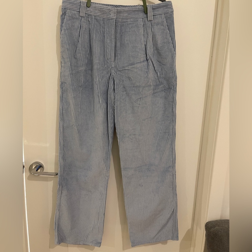 Sunday Best Light Blue Pinstripe Corduroy Pants